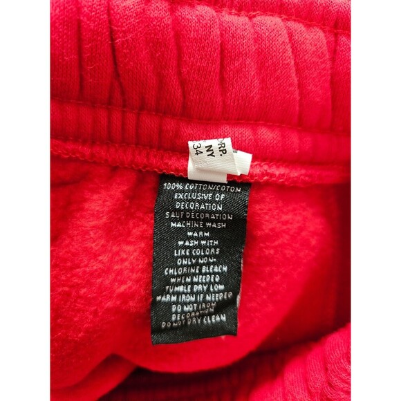 Roku Studio Women's Tear Sweatpants Joggers Red Size Medium - Picture 9 of 10